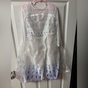 Disney White and Blue Kids Dress